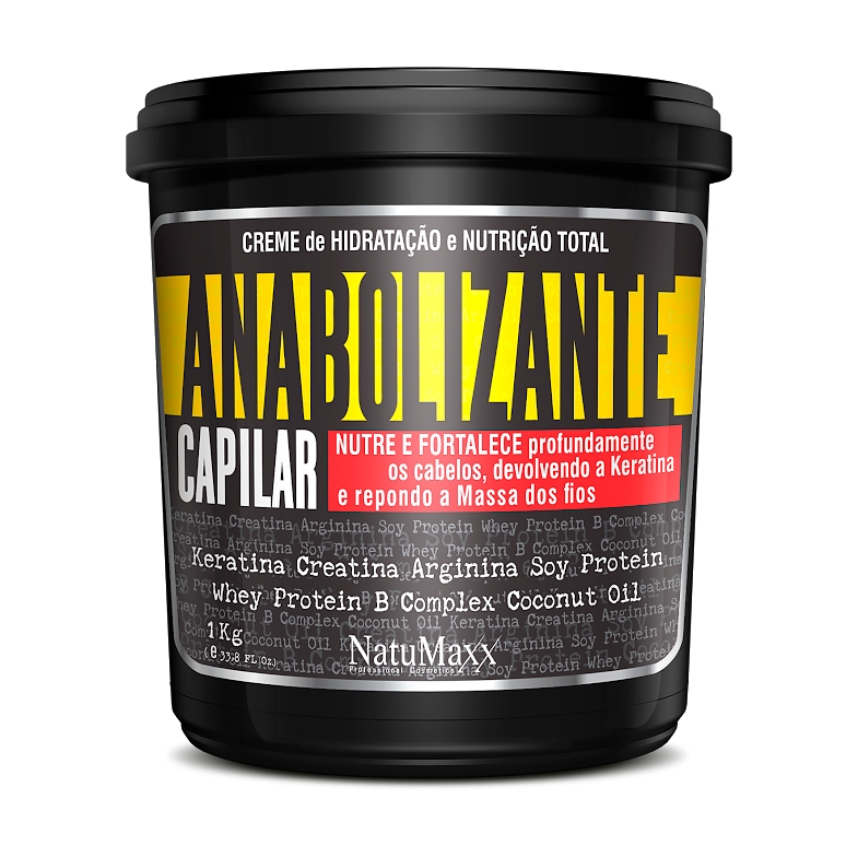 Máscara Anabolizante Capilar Natumaxx 1Kg
